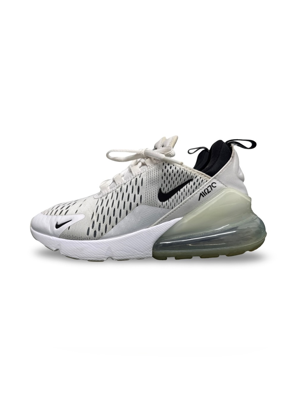 Nike Air Max 270 White Black Sneakers Women’s    6.5 AH6789-100